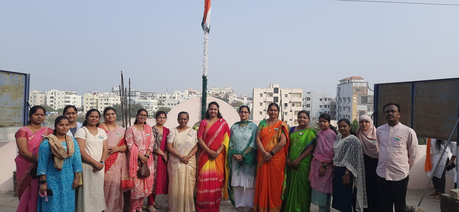 Flag hoisting on Republic Day 2024