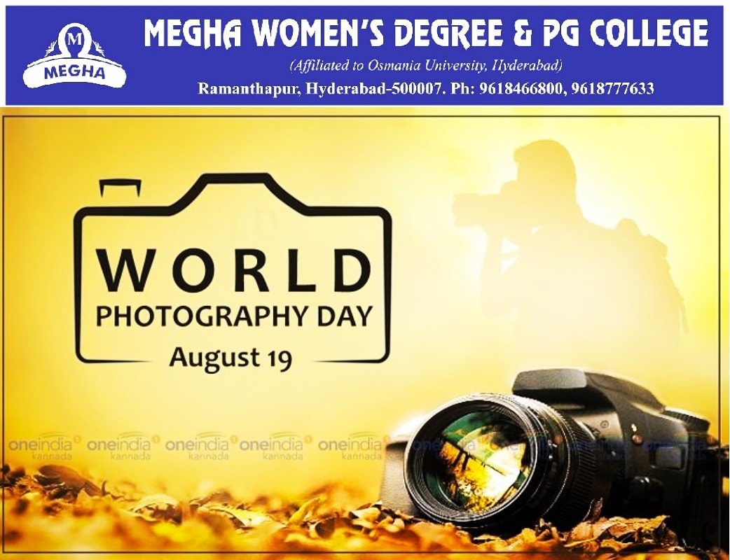 The college World Photography Day post